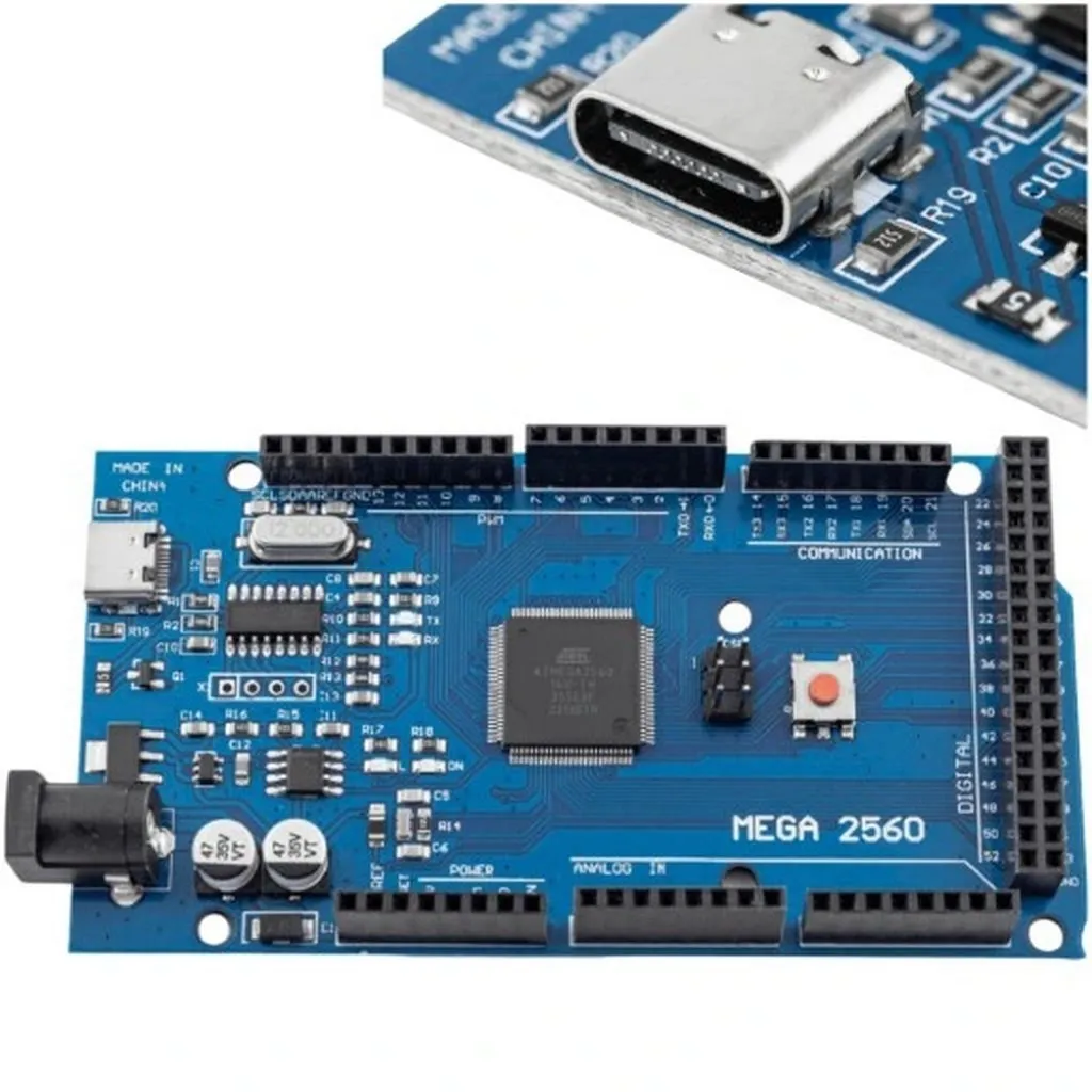 Carte MEGA 2560 – USB Type C – Microcontrôleur ATmega2560 – Compatible Arduino – Image 2