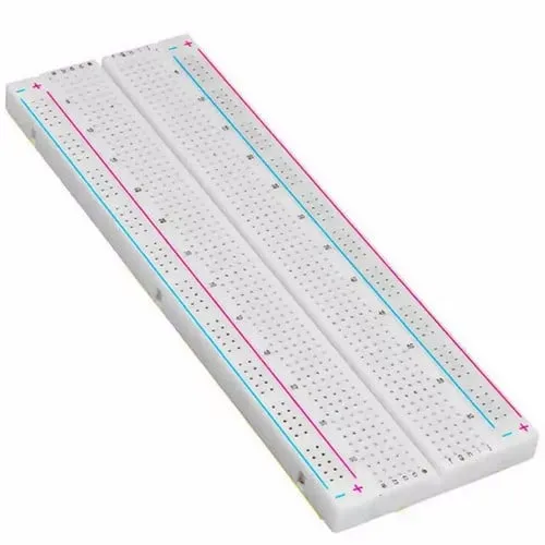 Platine d’Essai Sans Soudure 830 Points – Breadboard MB-102 pour Prototypage Électronique