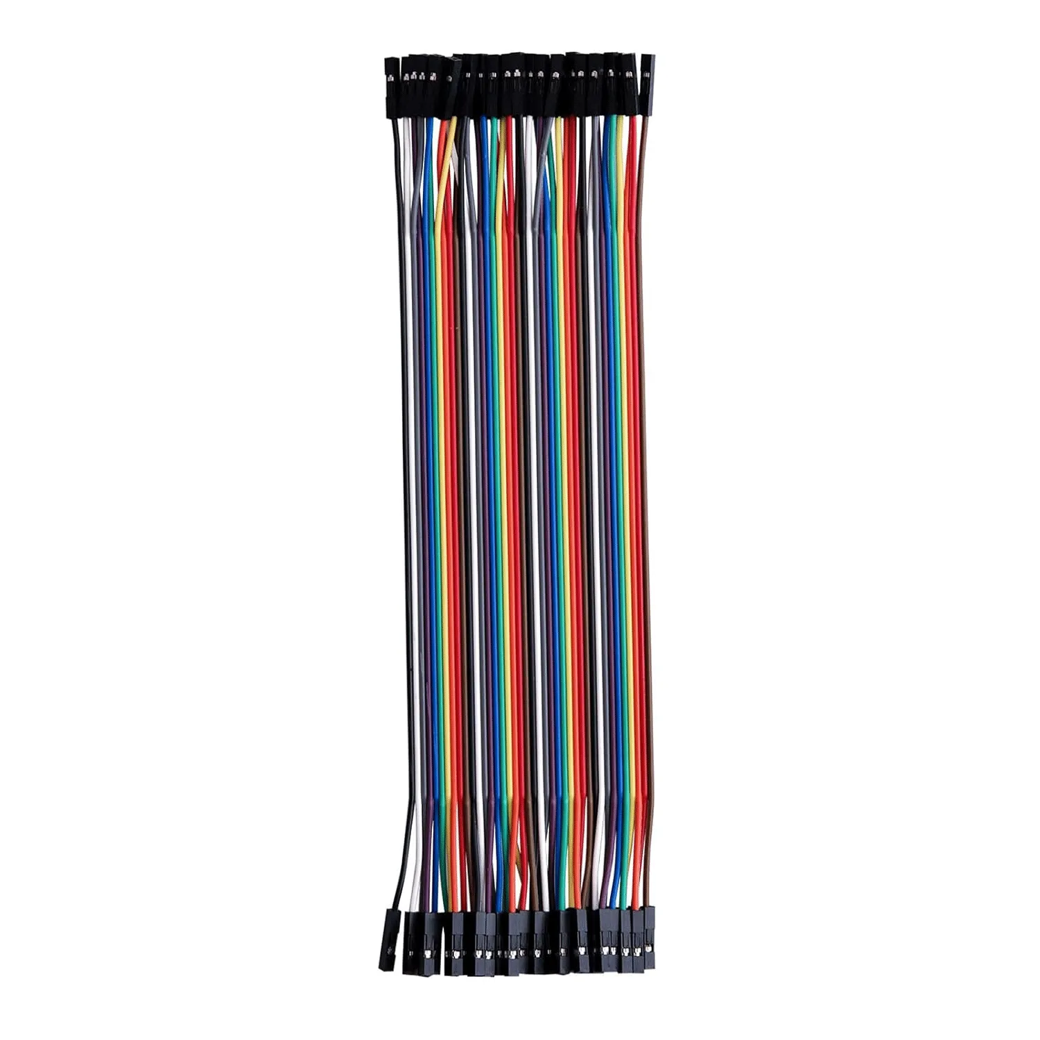 Lot de 40 Câbles Dupont femelle-femelle de 10cm / 20cm / 30cm pour Arduino