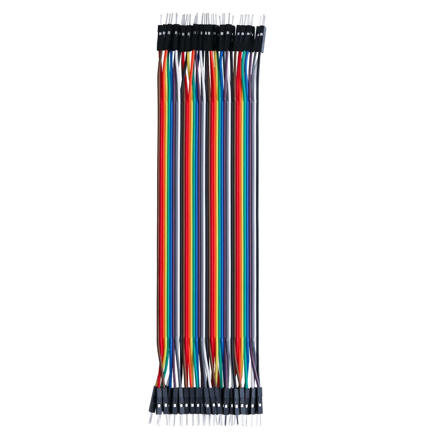 Lot de 120 Câbles Dupont de 20 cm (40 Mâle-Femelle, 40 Mâle-Mâle, 40 Femelle-Femelle) pour Prototypage et Électronique – Image 2