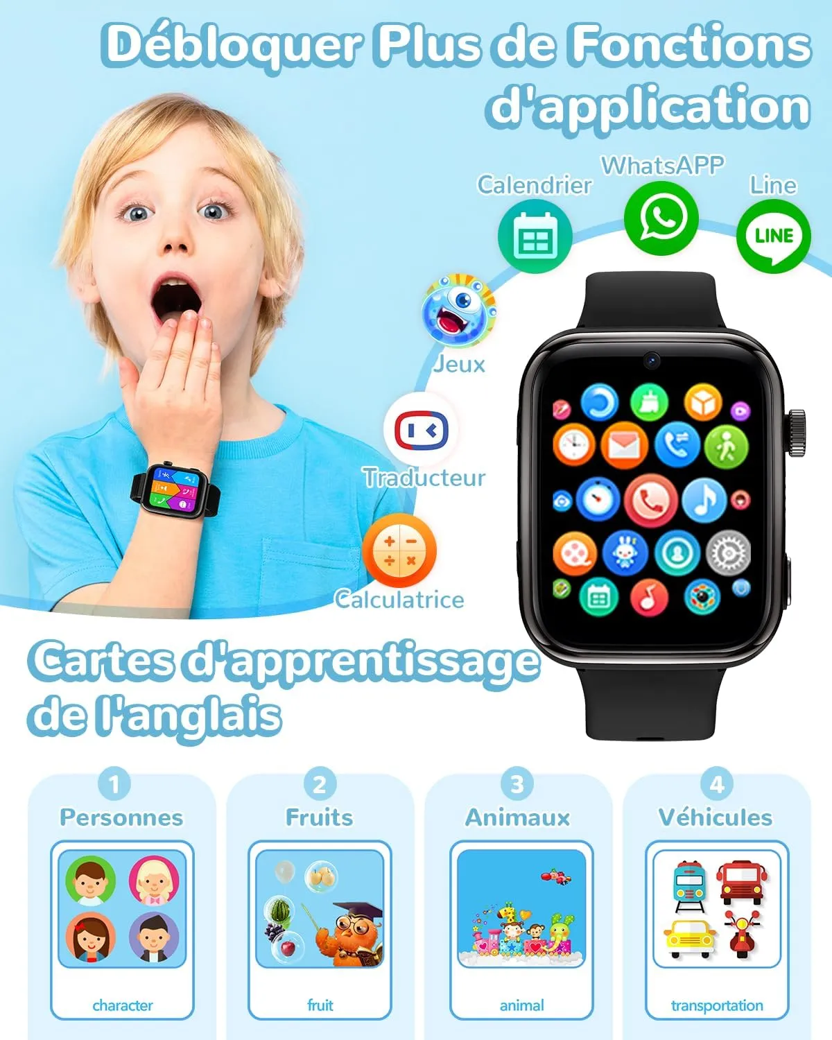 Montre Connectée 4G Enfant – Image 6