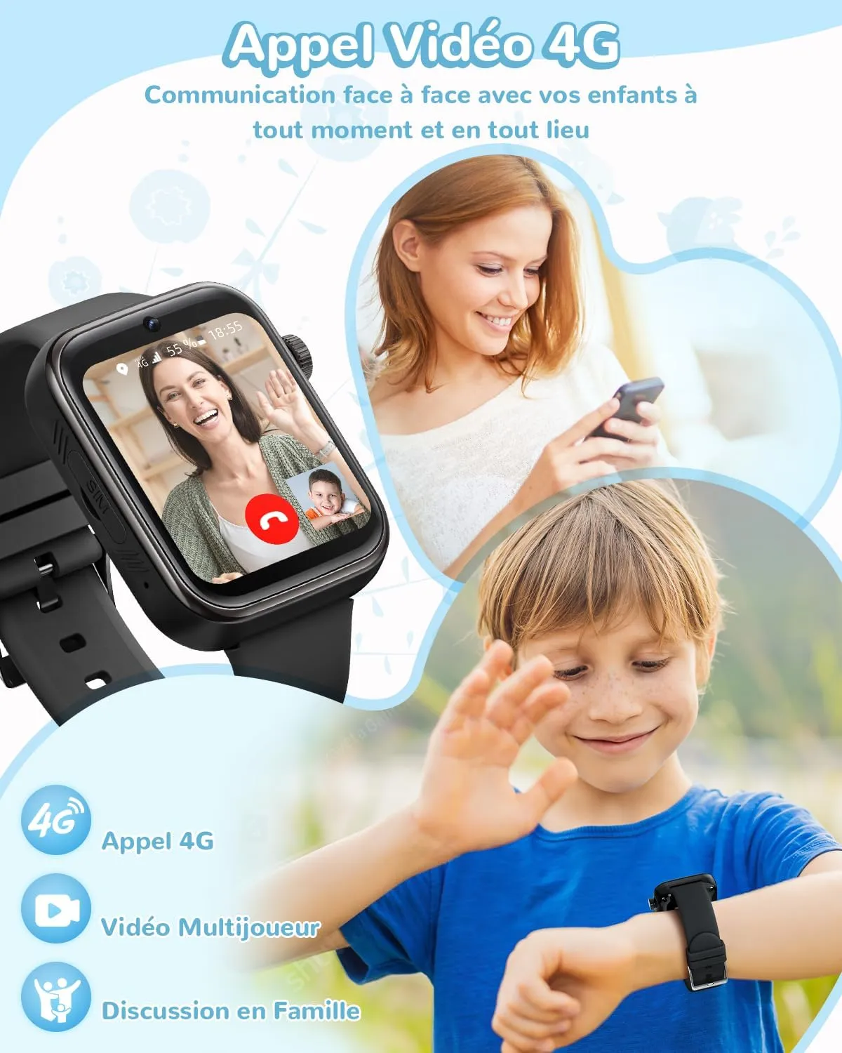 Montre Connectée 4G Enfant – Image 2
