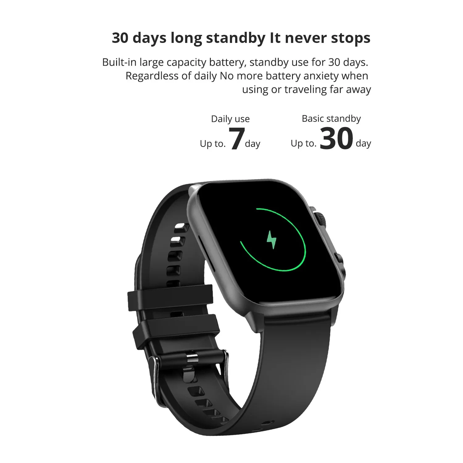 Smartwatch Sportive Étanchéité IP68 – Image 5