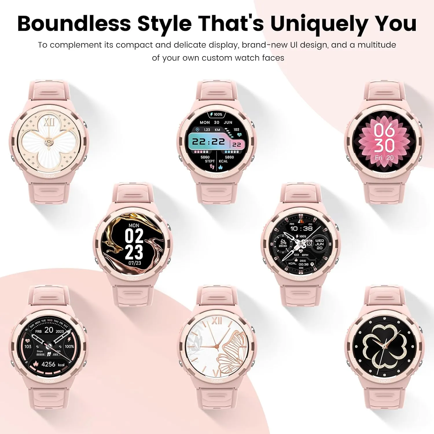 Montre Connectée Aiguille Étanche Femme – Image 5