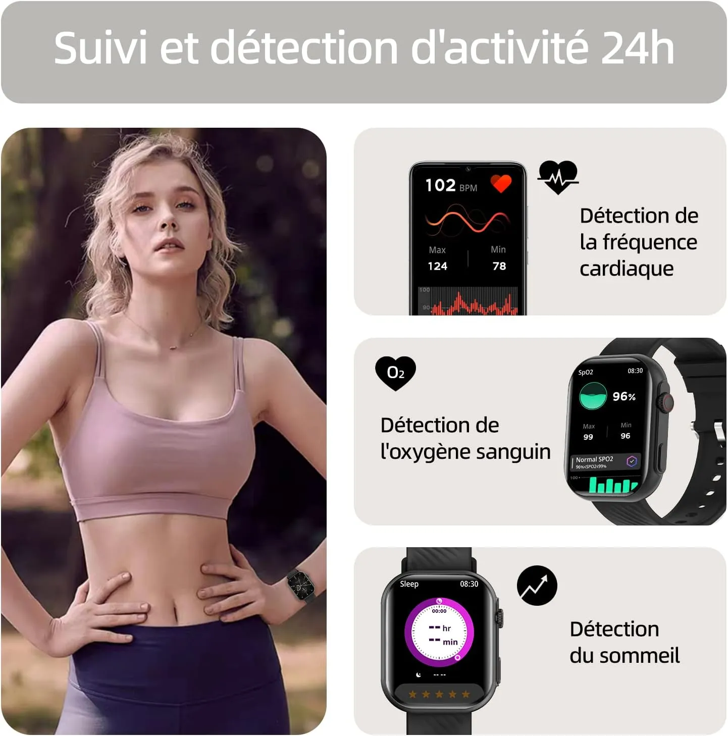 Montre Connectée Badminton – Image 6
