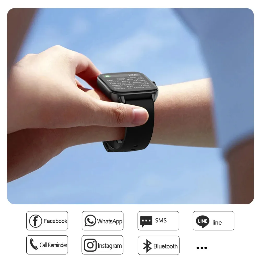 Smartwatch Bluetooth Étanche pour Femme – Image 3
