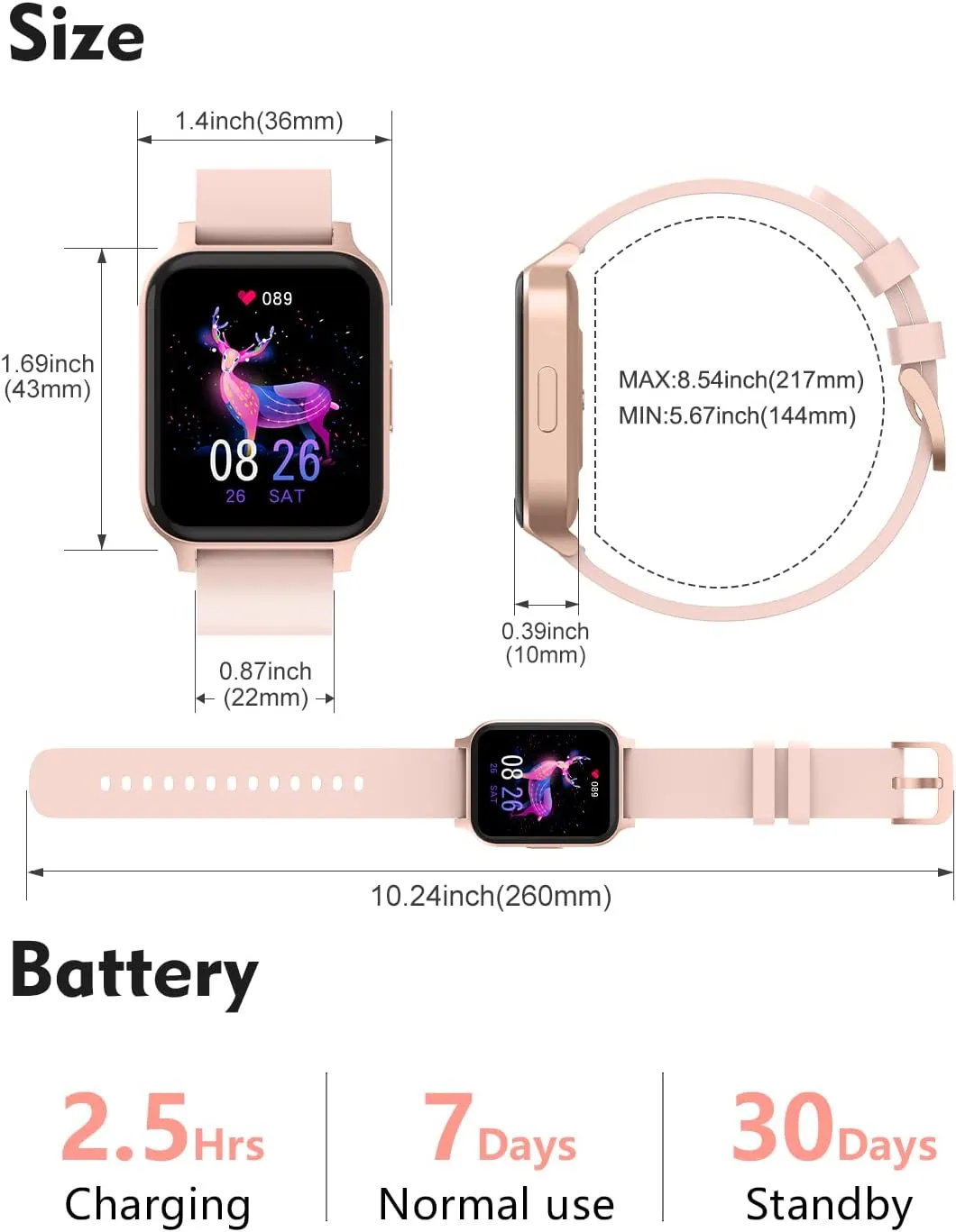 Montre Connectée Course À Pied Femme – Image 8
