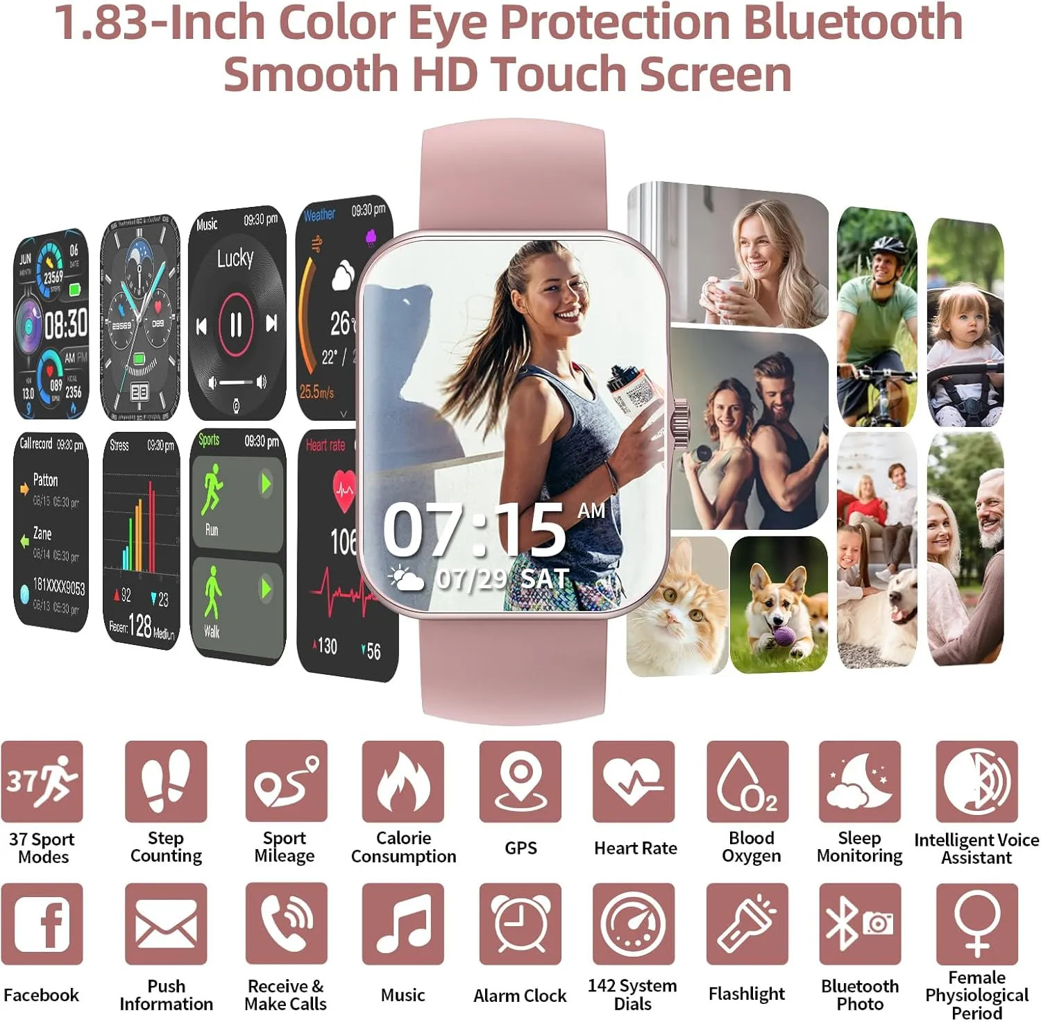 Montre Connectée Femme Modes d’Exercice – Image 7
