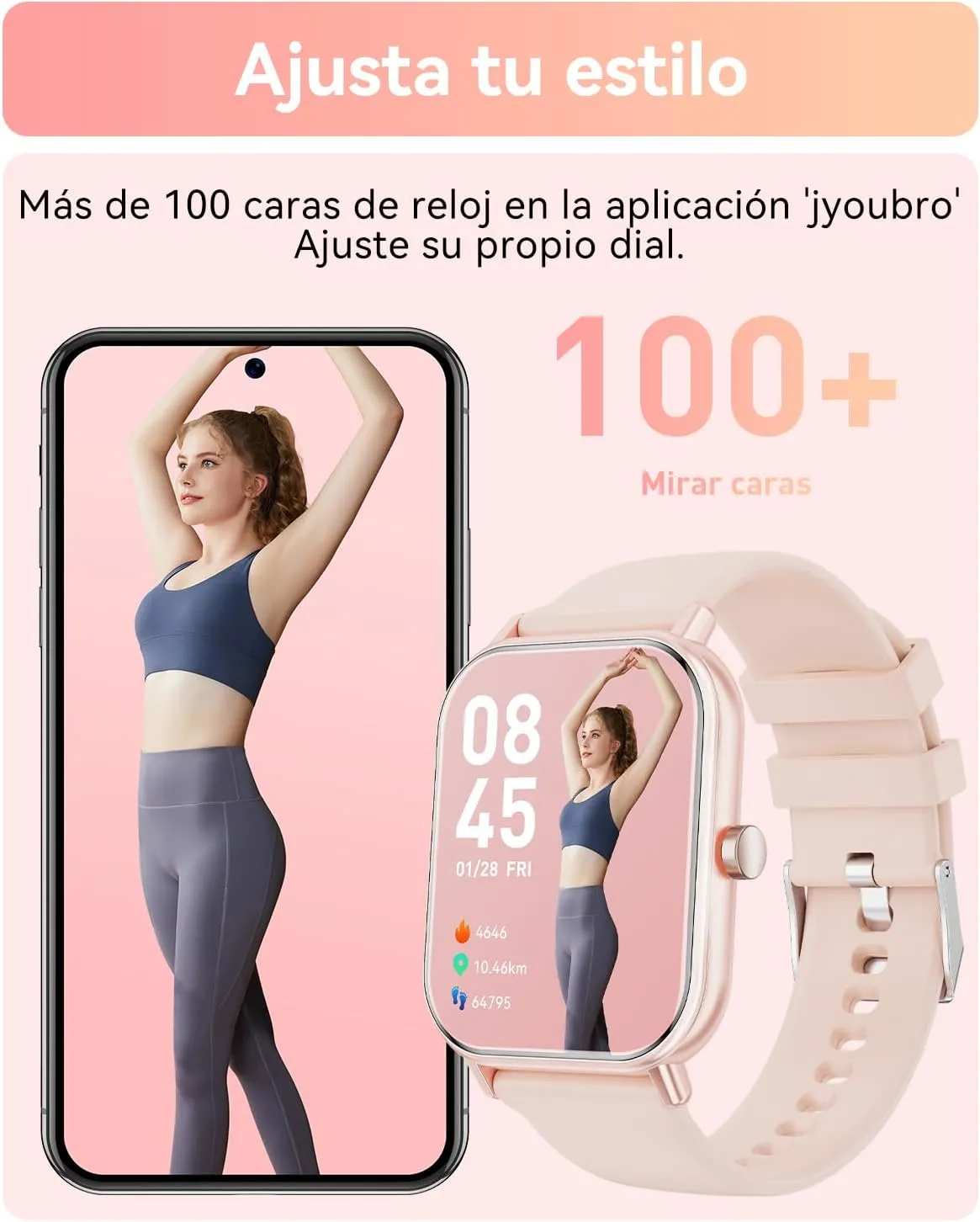 Montre Connectée Femme Grand Écran HD – Image 7
