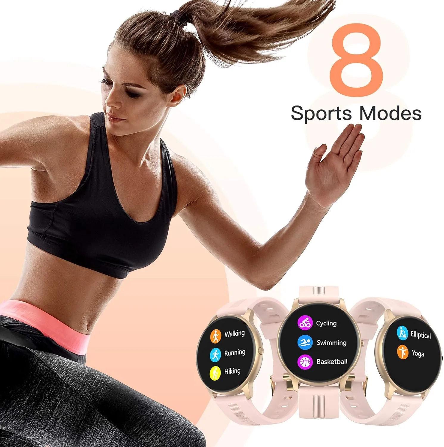 Montre Connectée Femme Tracker d’Activité – Image 8