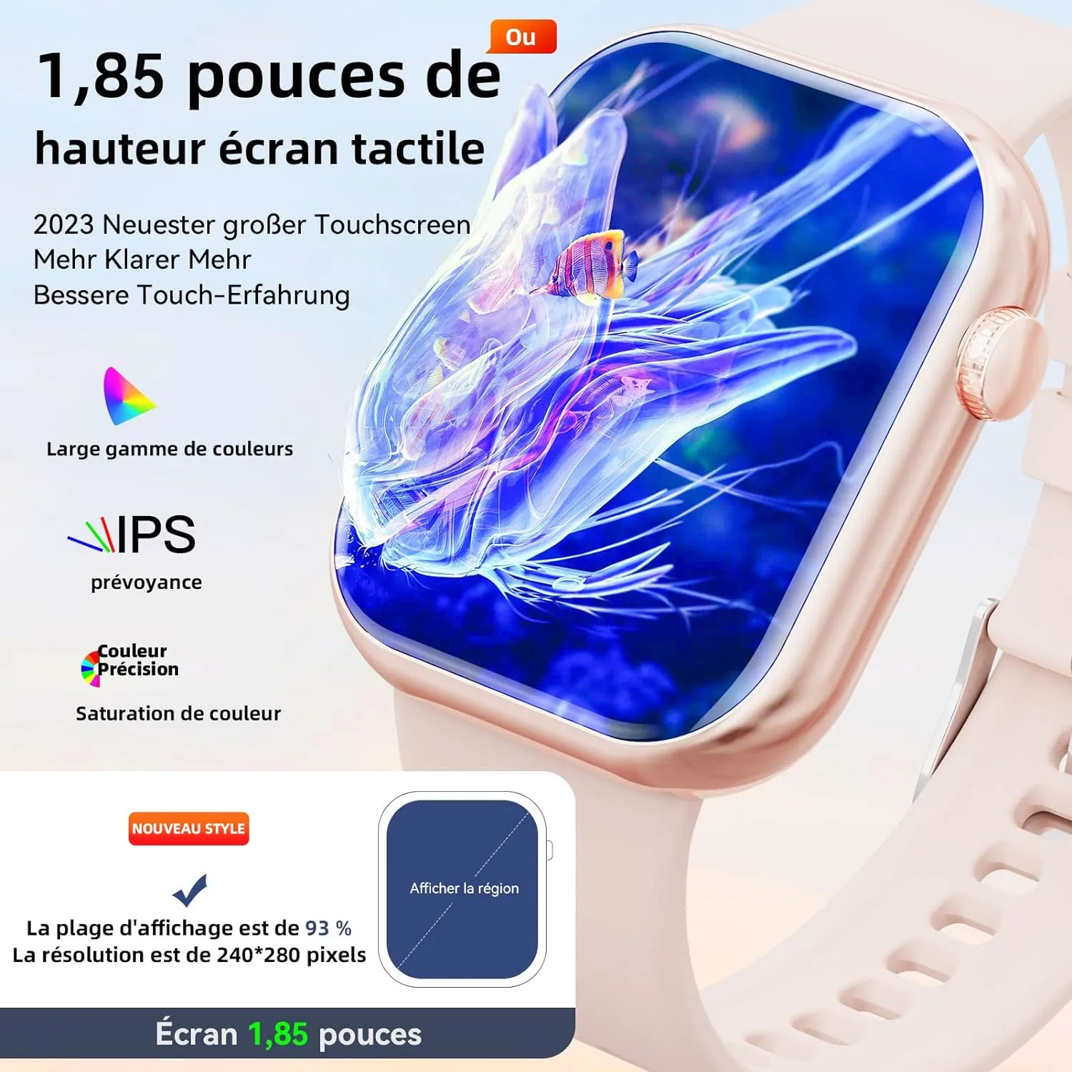 Montre Connectée Femme Oxymètre – Image 8