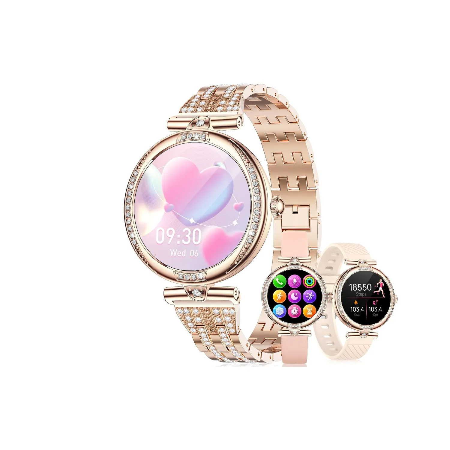 Montre Connectée Femme Petit Cadran