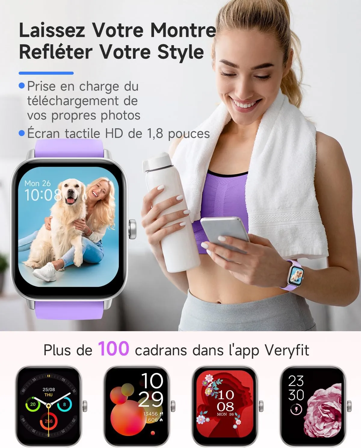 Montre Intelligente Femme Modes Sportifs – Image 7