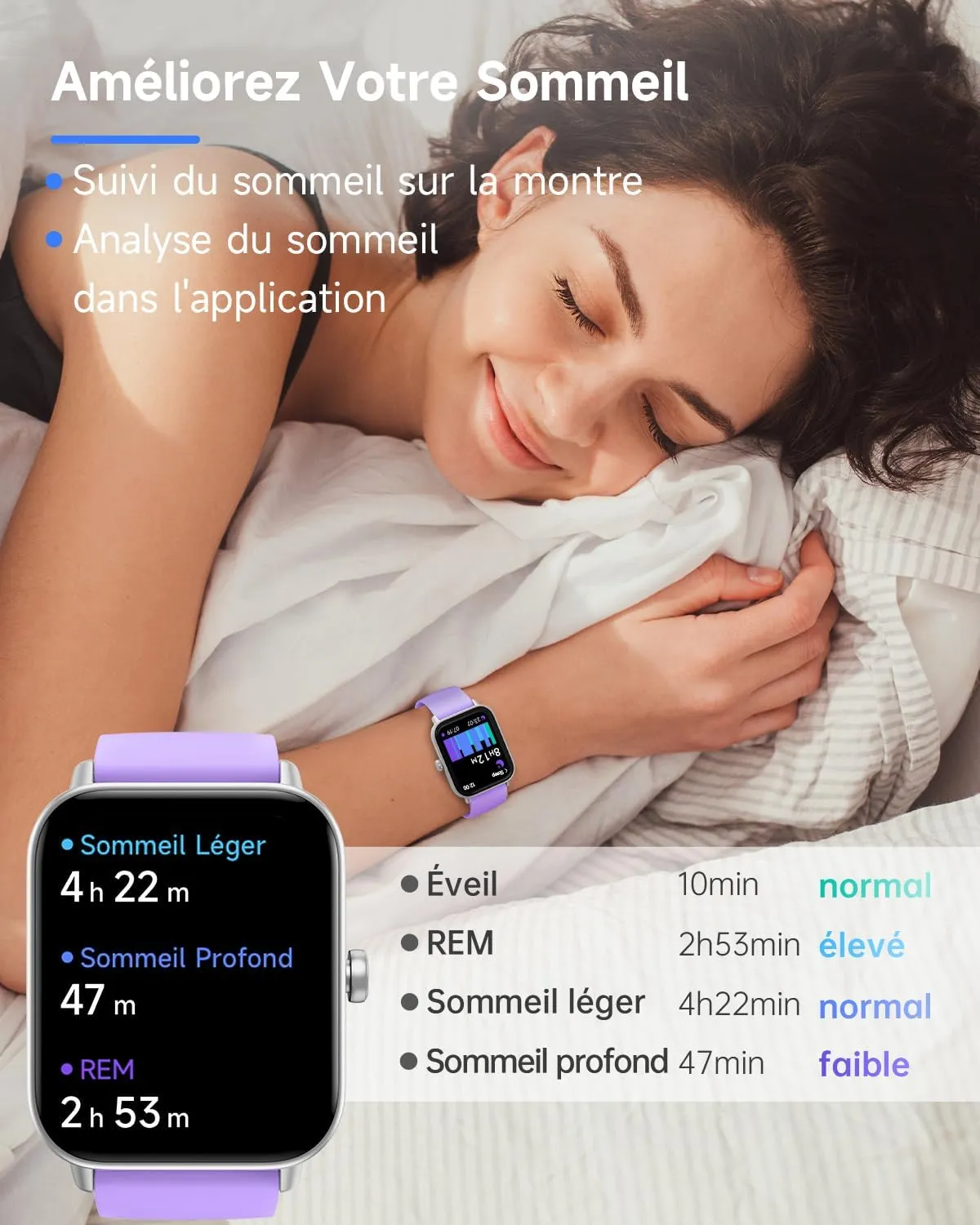 Montre Intelligente Femme Modes Sportifs – Image 4