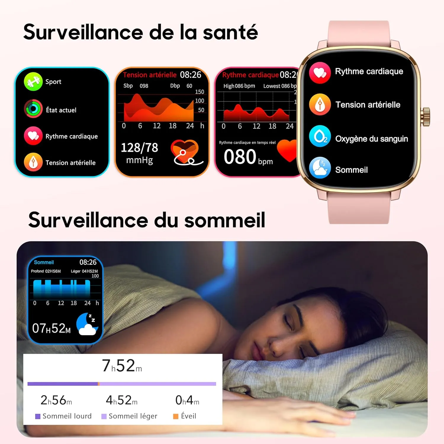 Montre Connectée Femme Yoga – Image 2