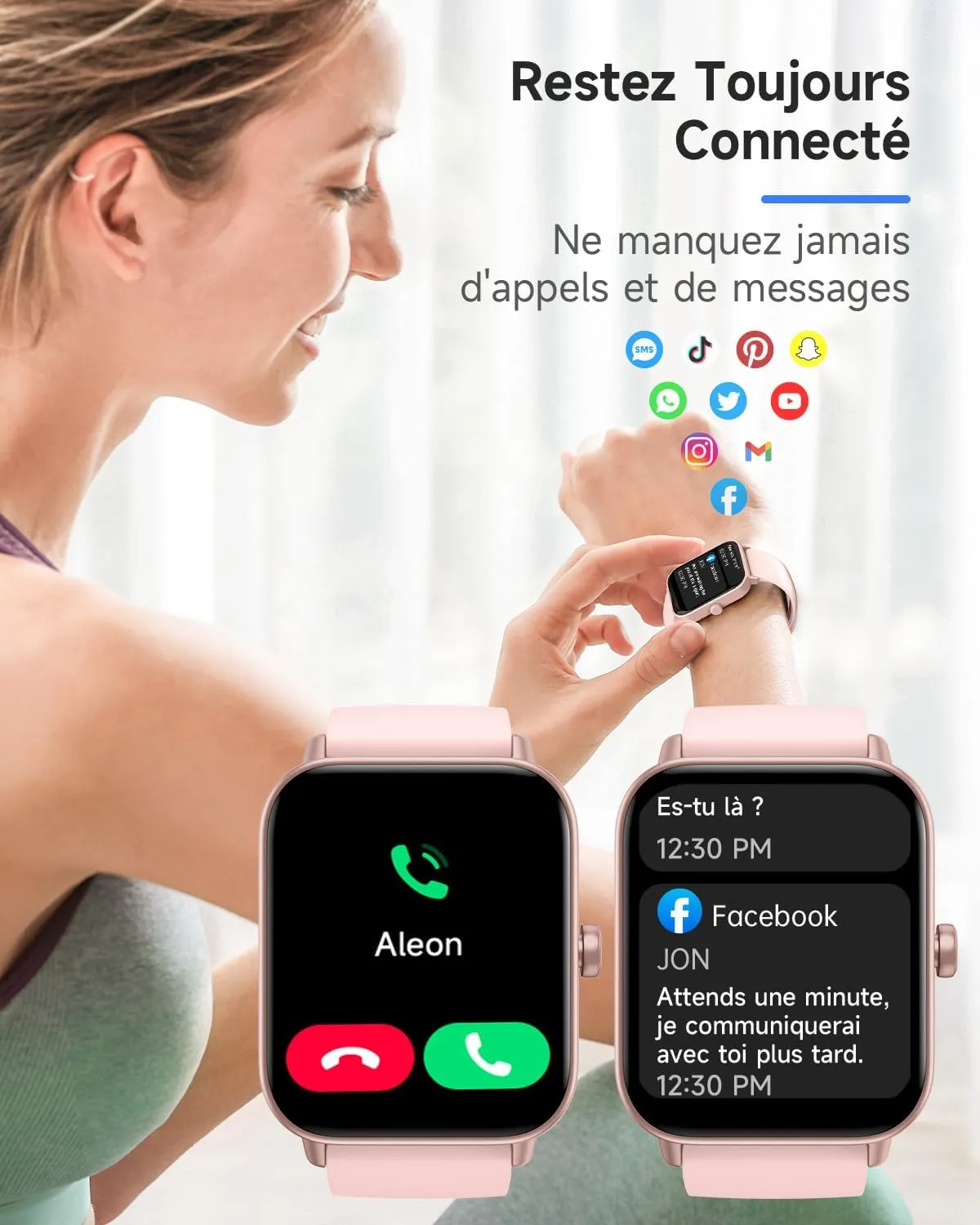 Montre Connectée Intelligente Femme Sport IP68 – Image 4