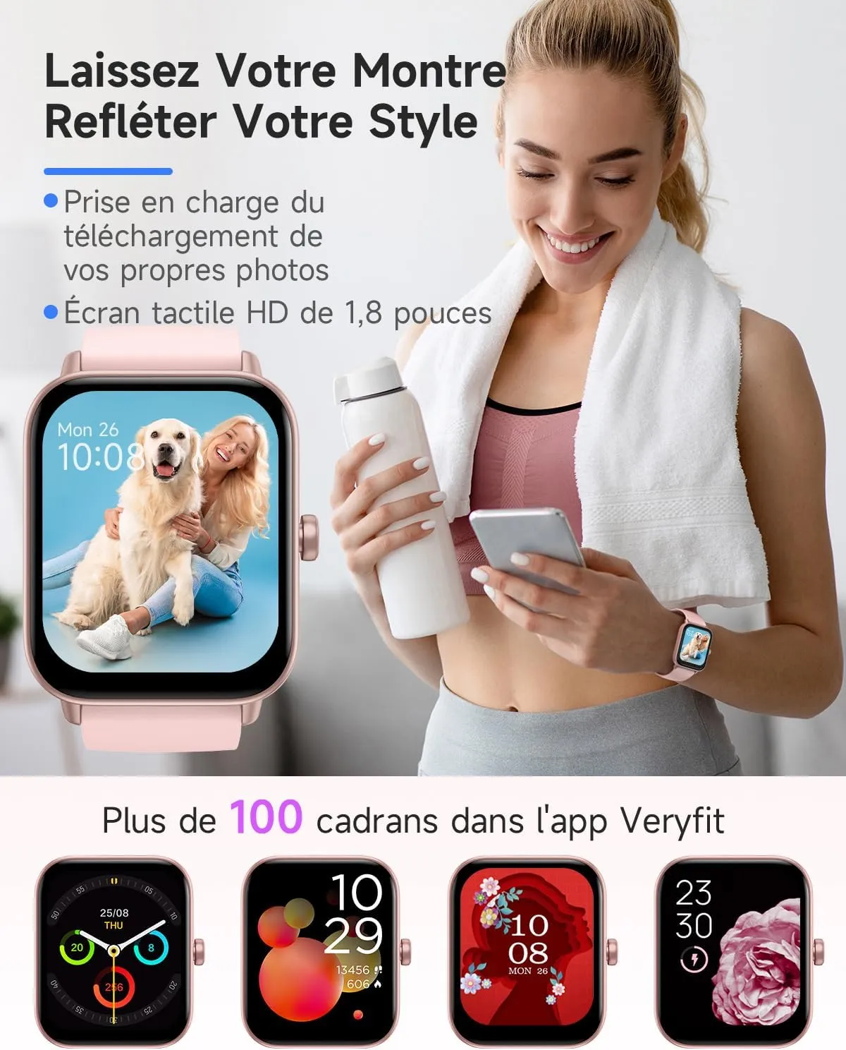 Montre Connectée Intelligente Femme Sport IP68 – Image 5
