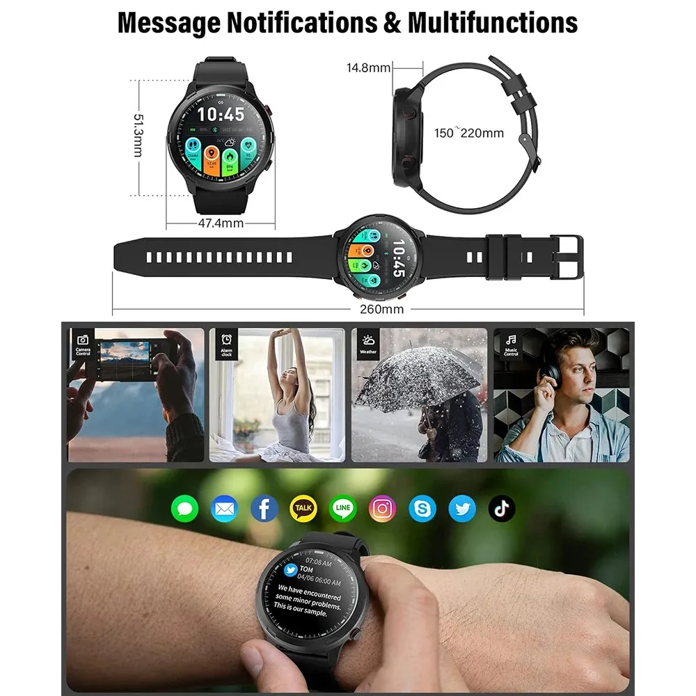 Montre Intelligente Randonnée avec GPS – Image 6