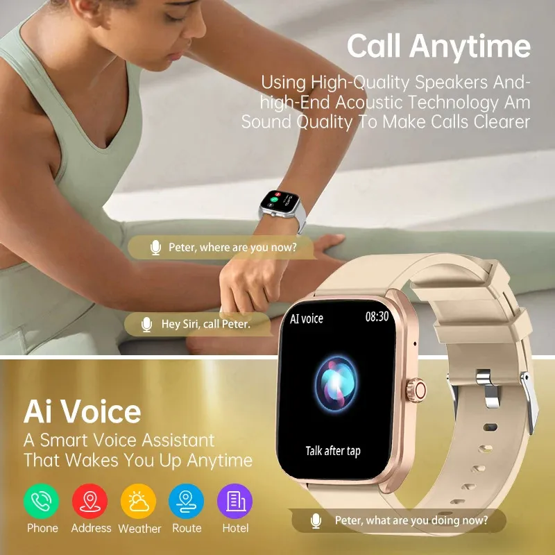 Montre Intelligente Femme Suivi de Santé – Image 3