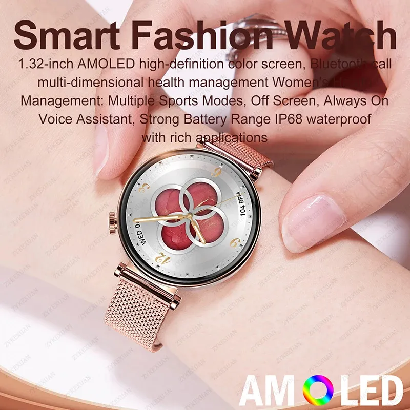Smartwatch Sport Femme avec Notifications SMS – Image 6