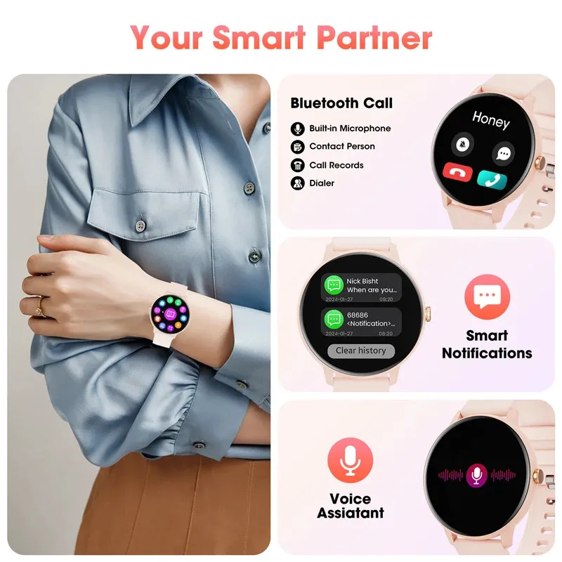 Smartwatch avec Suivi de Santé Précis – Image 4