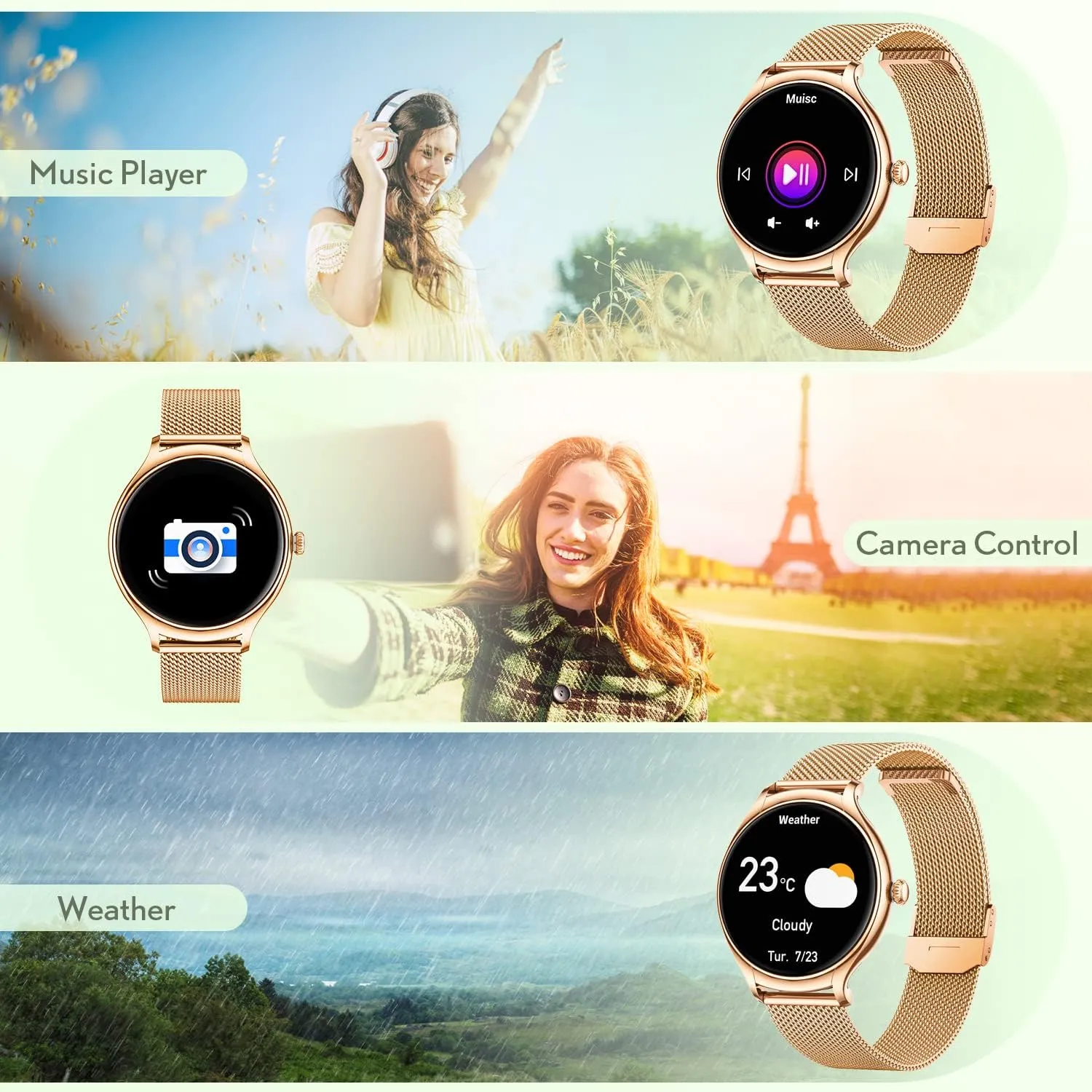 Montre Connectée Femme Élégante et Sportive – Image 5