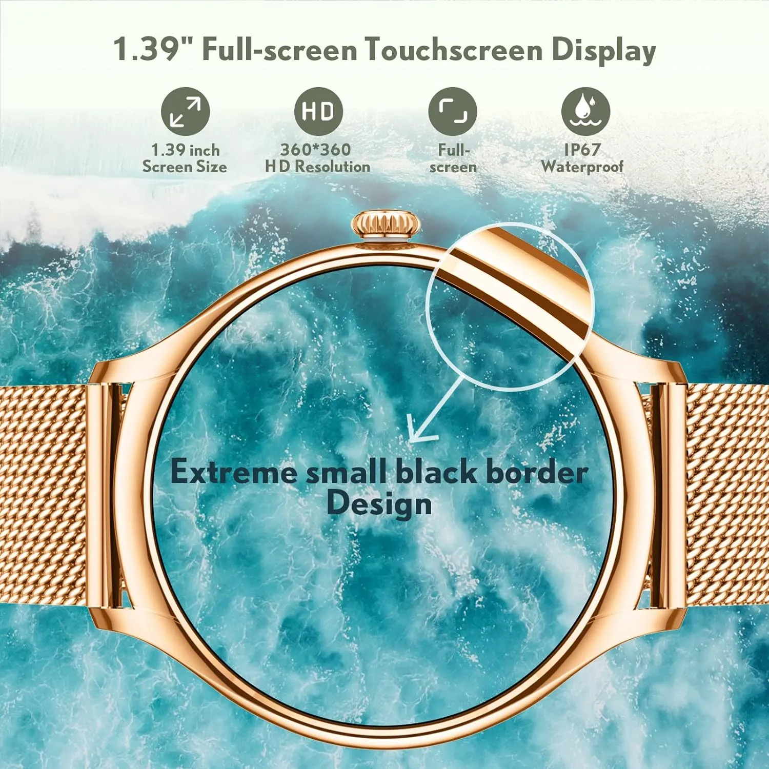 Montre Connectée Femme Élégante et Sportive – Image 6