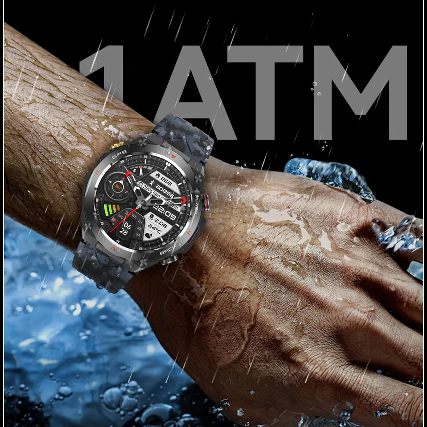 Montre Intelligente Pour Femmes 1 ATM – Image 2