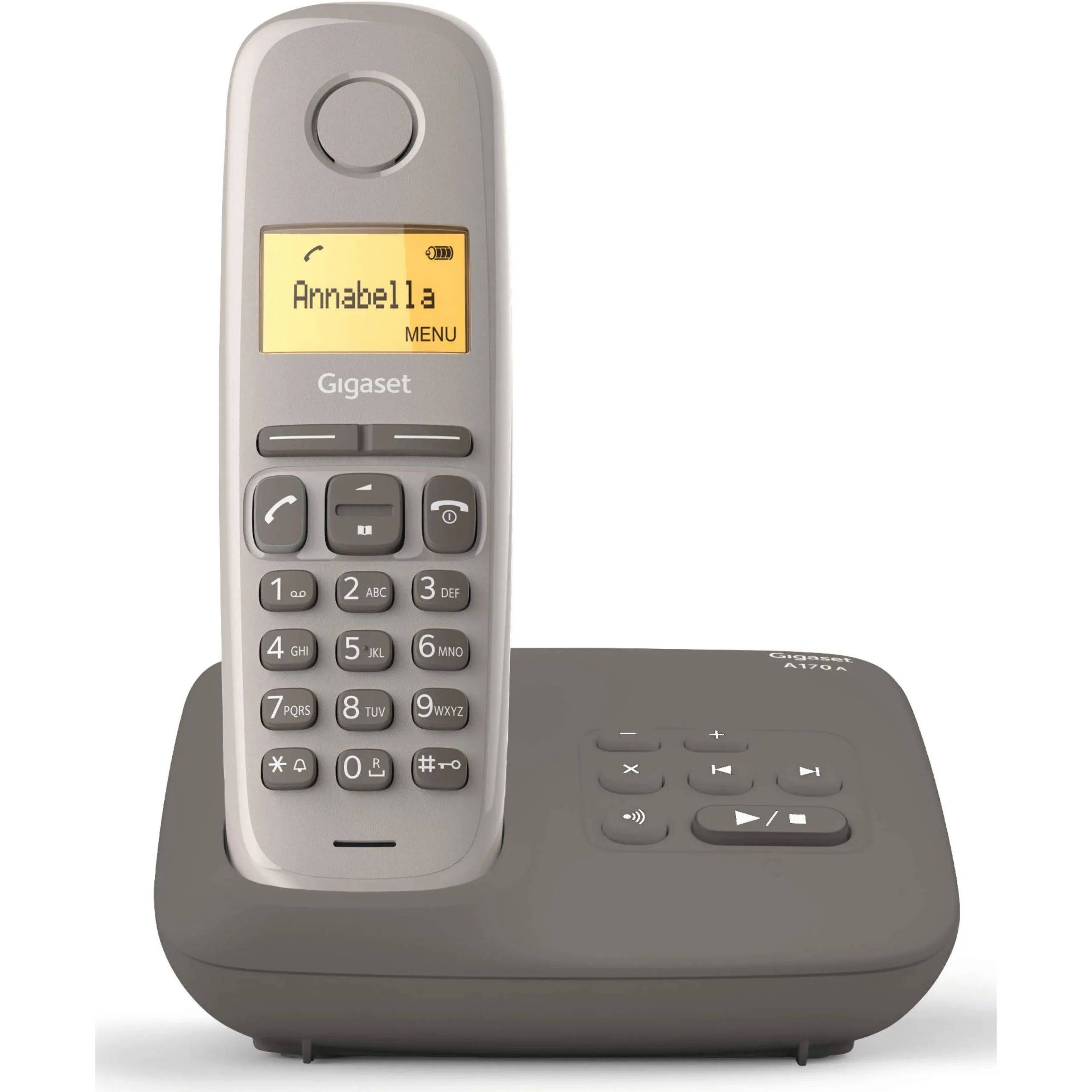 TELEPHONE FIXE GIGA AL 170 A SOLO UMBRA GRIS AVEC REPONDEUR