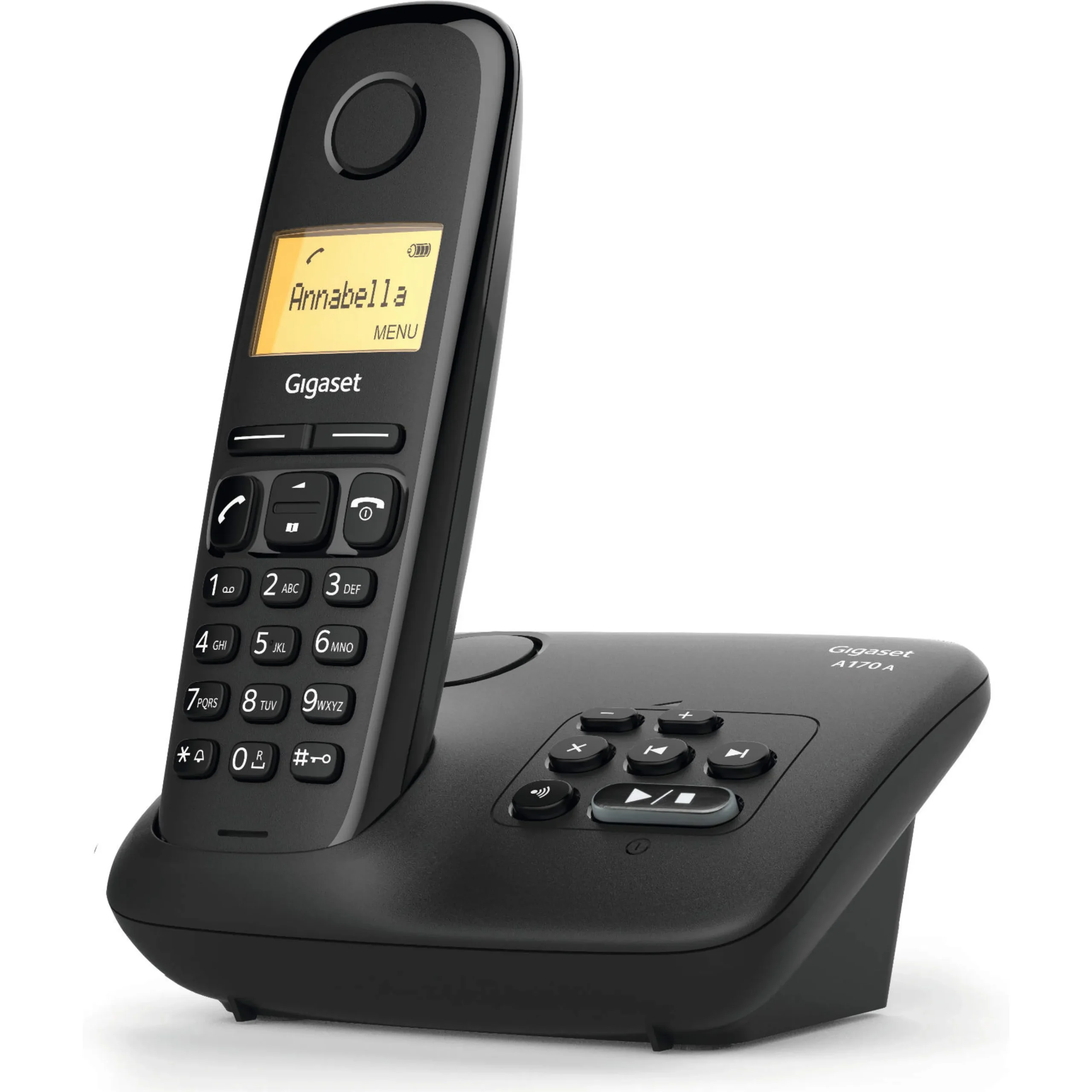 TELEPHONE FIXE GIGA AL 170 A NOIR SOLO AVEC REPONDEUR
