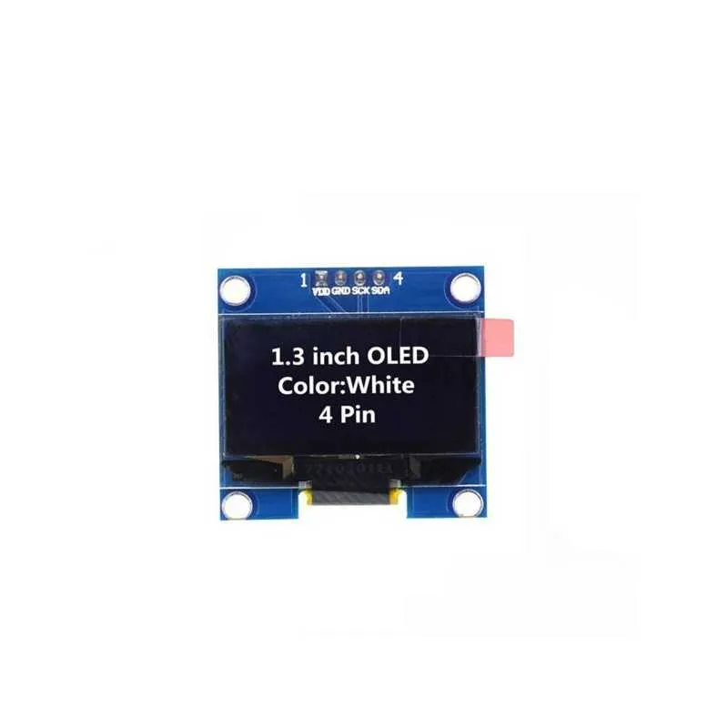 Écran OLED 1.3 Pouces pour Arduino/Raspberry Pi
