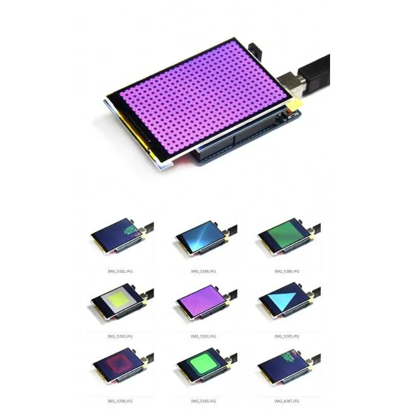 Écran Couleur TFT de 3.5 pouces pour Arduino UNO/MEGA