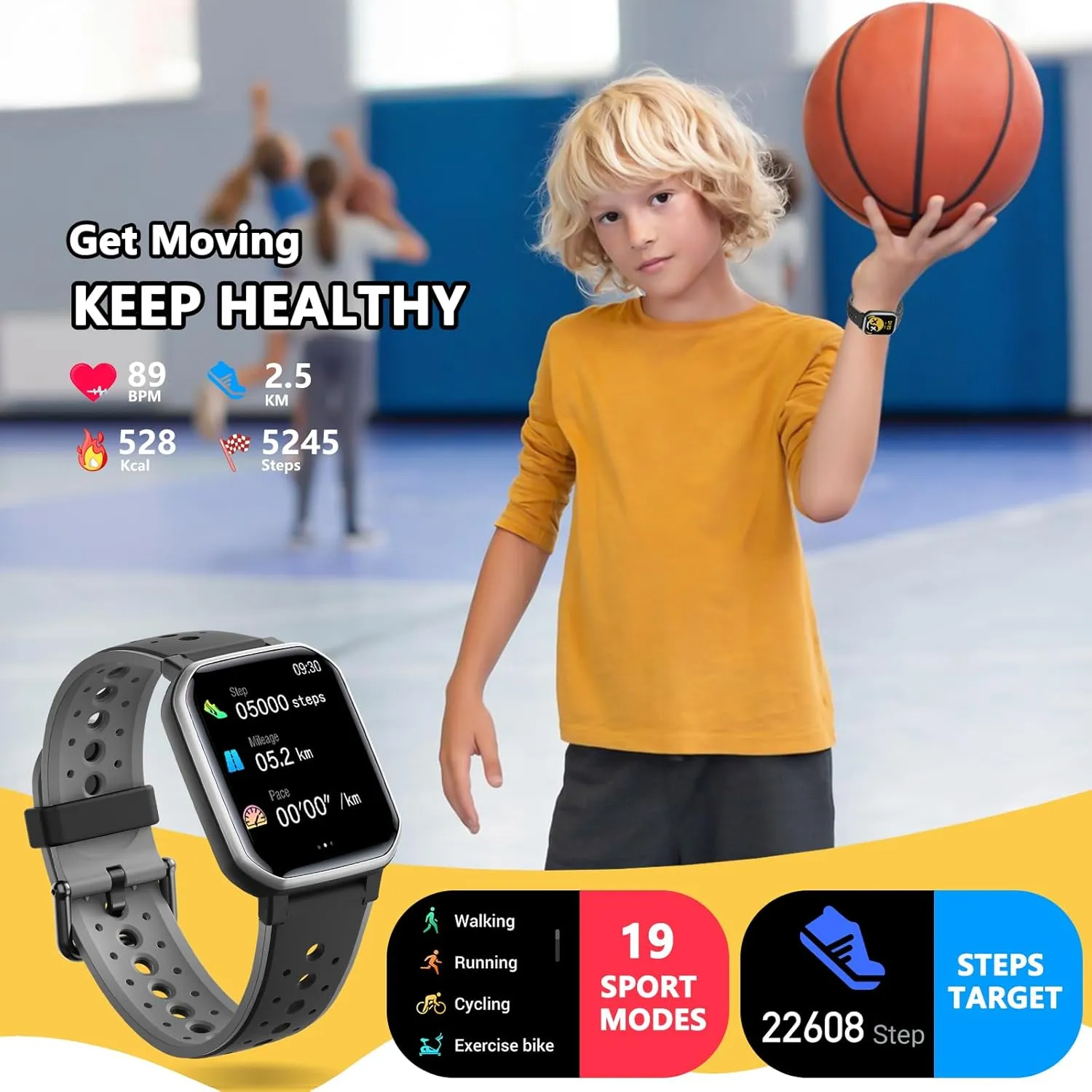 Montre Connectée Enfant 10 Ans – Image 2