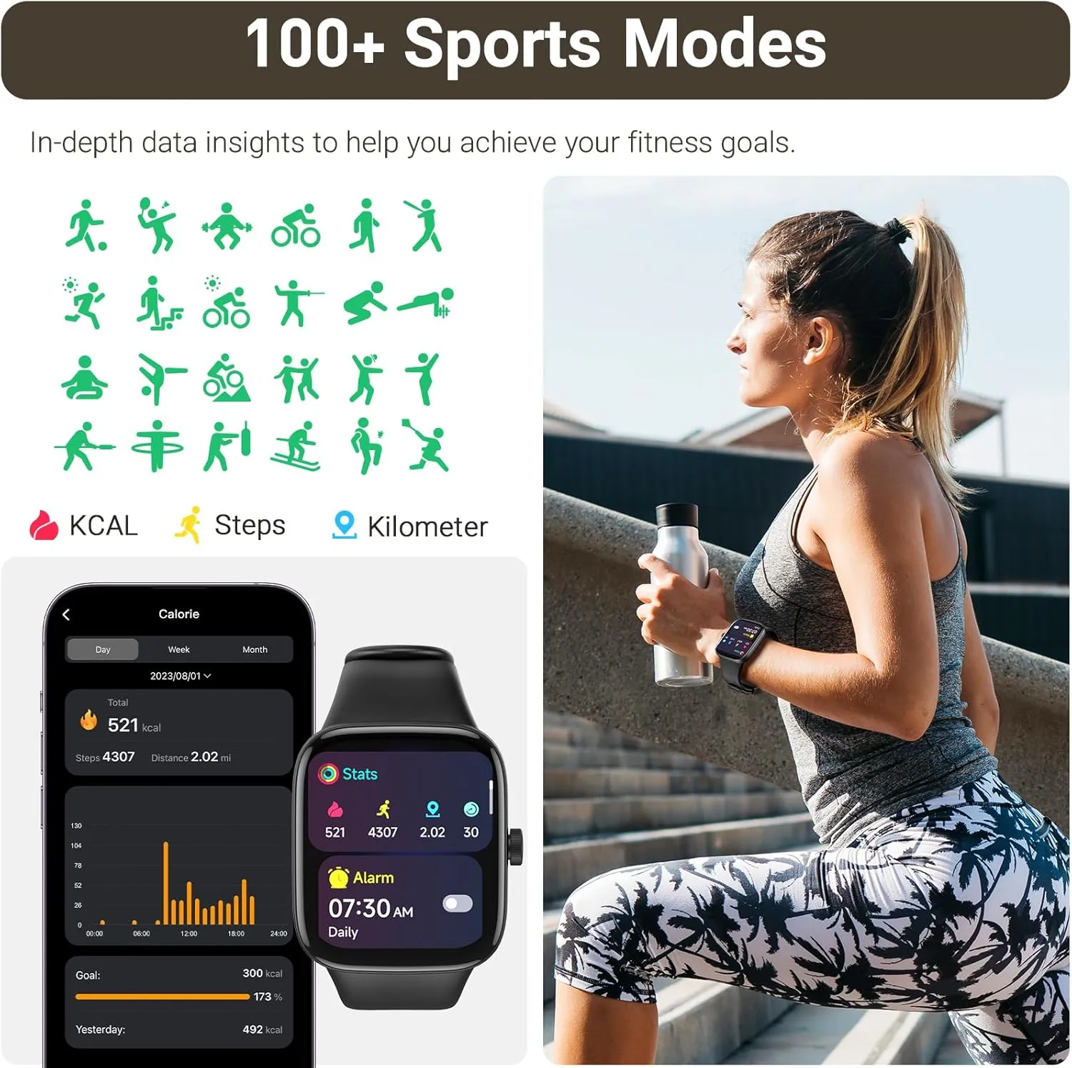 Montre Connectée Étanche et Sportive – Image 3