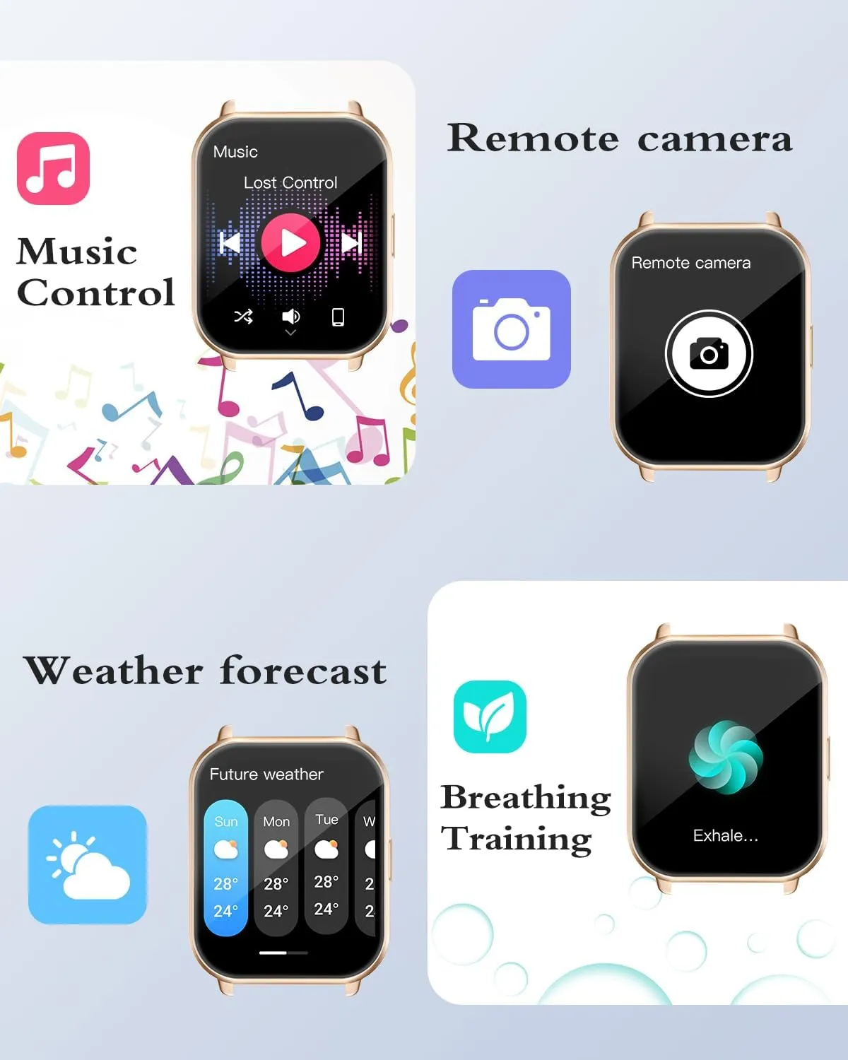 Montre Connectée Femme Sport Smartwatch – Image 7