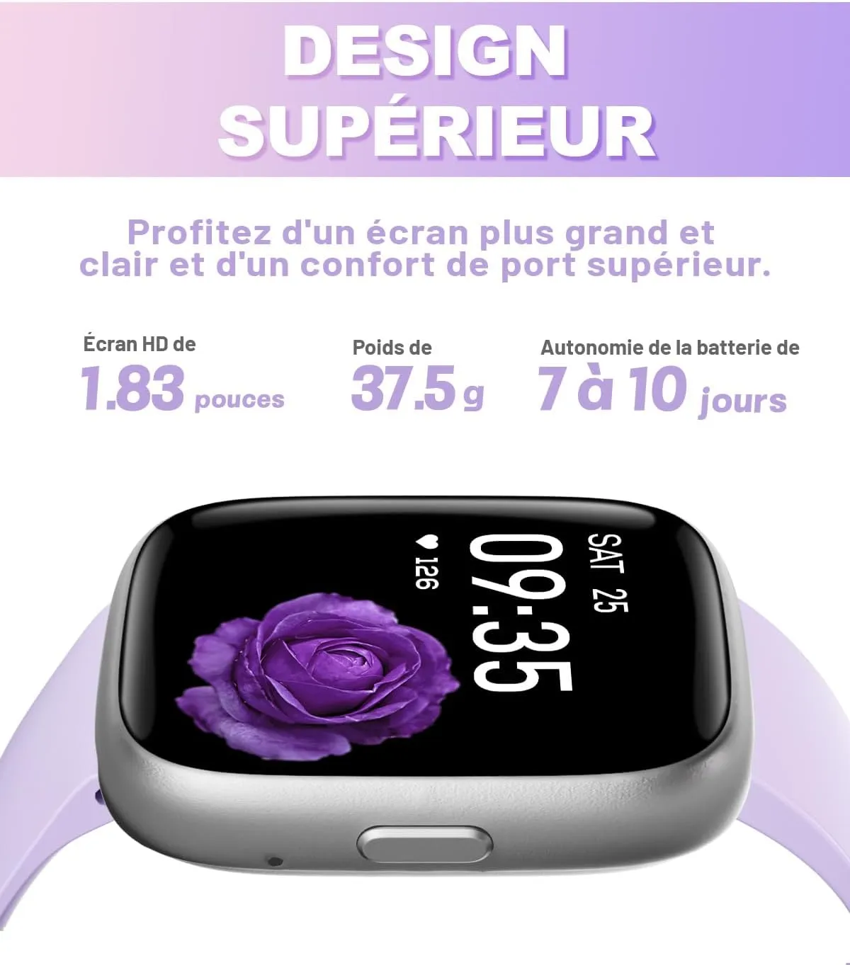 Montre Femme Smartwatch Sport Cardio – Image 7