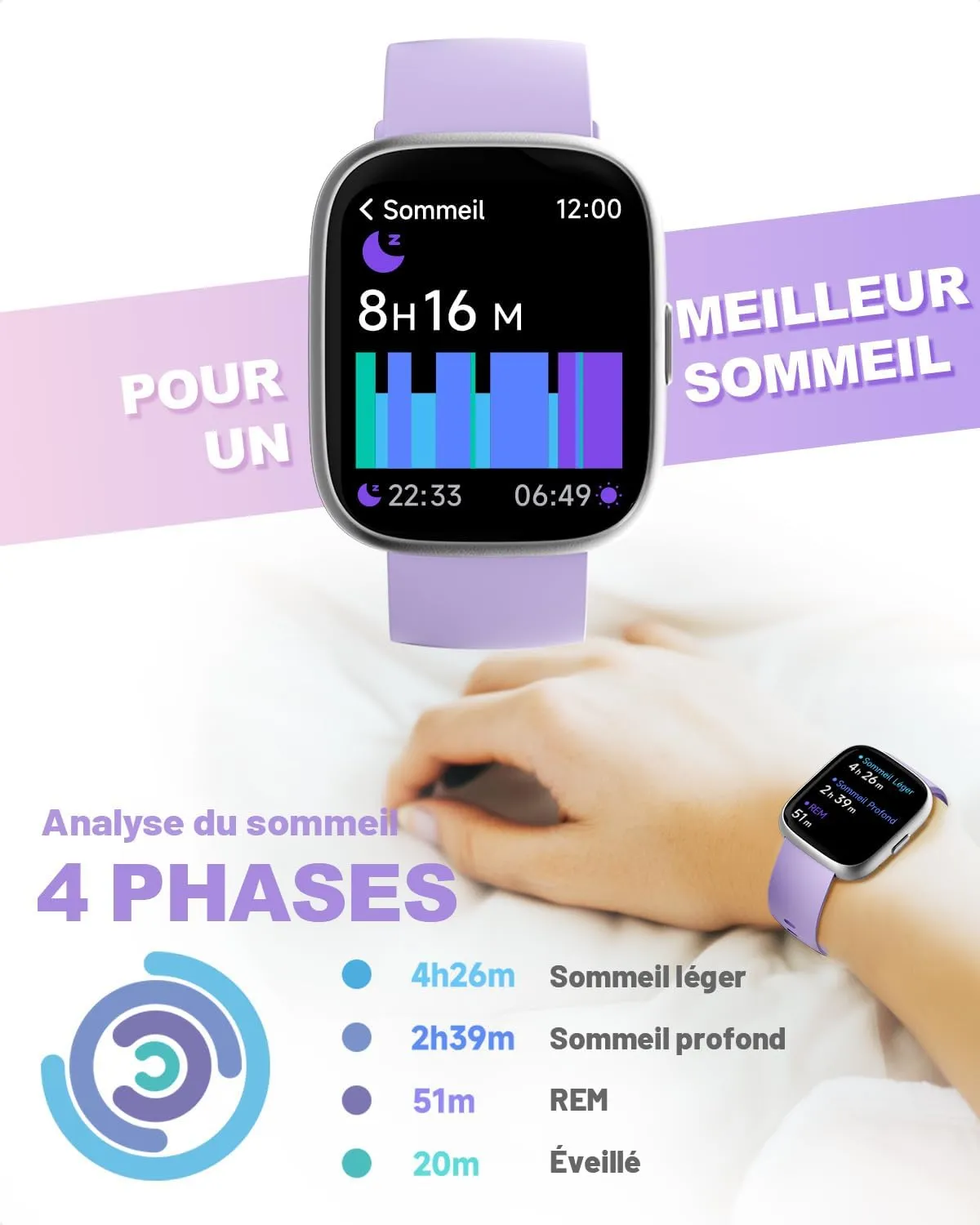 Montre Femme Smartwatch Sport Cardio – Image 4