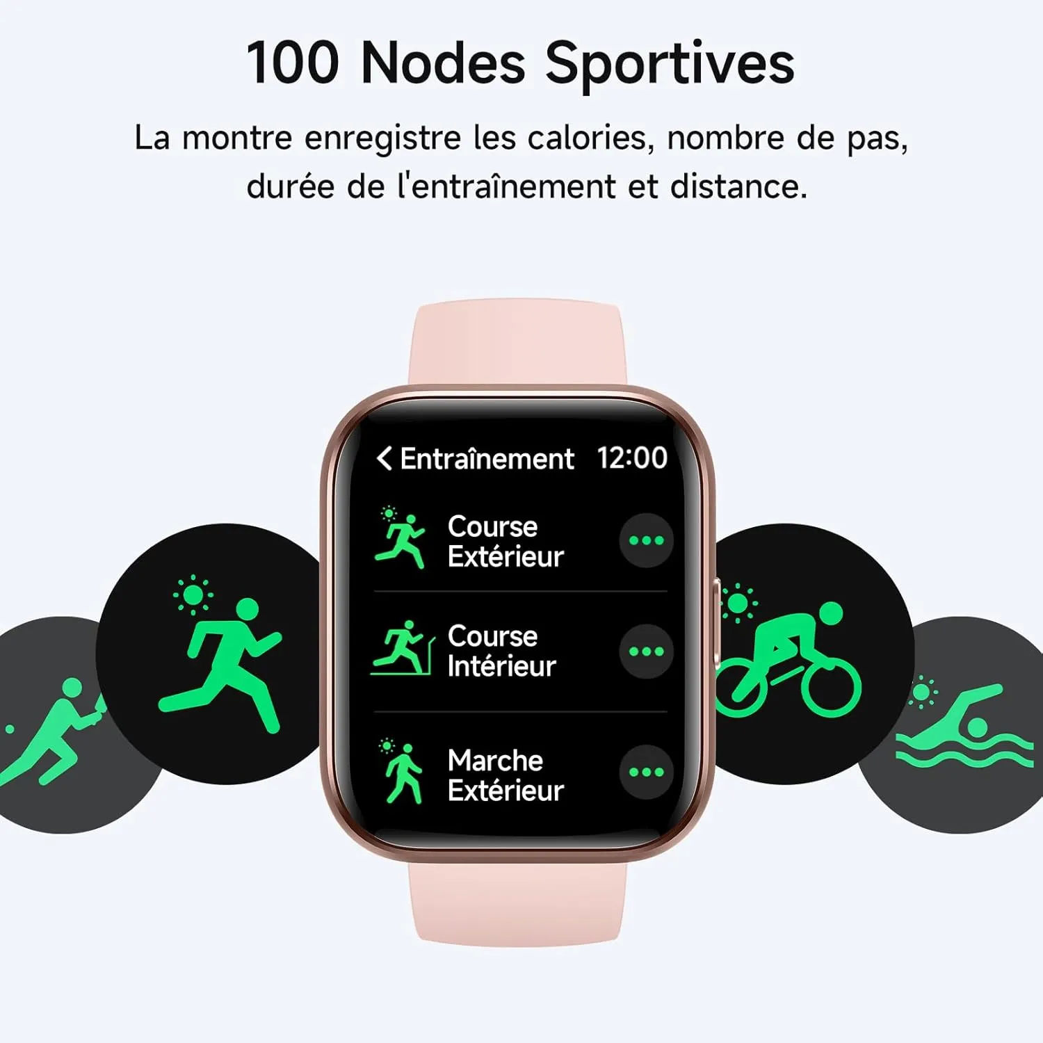 Montre Connectée Sport Femme iOS – Image 2