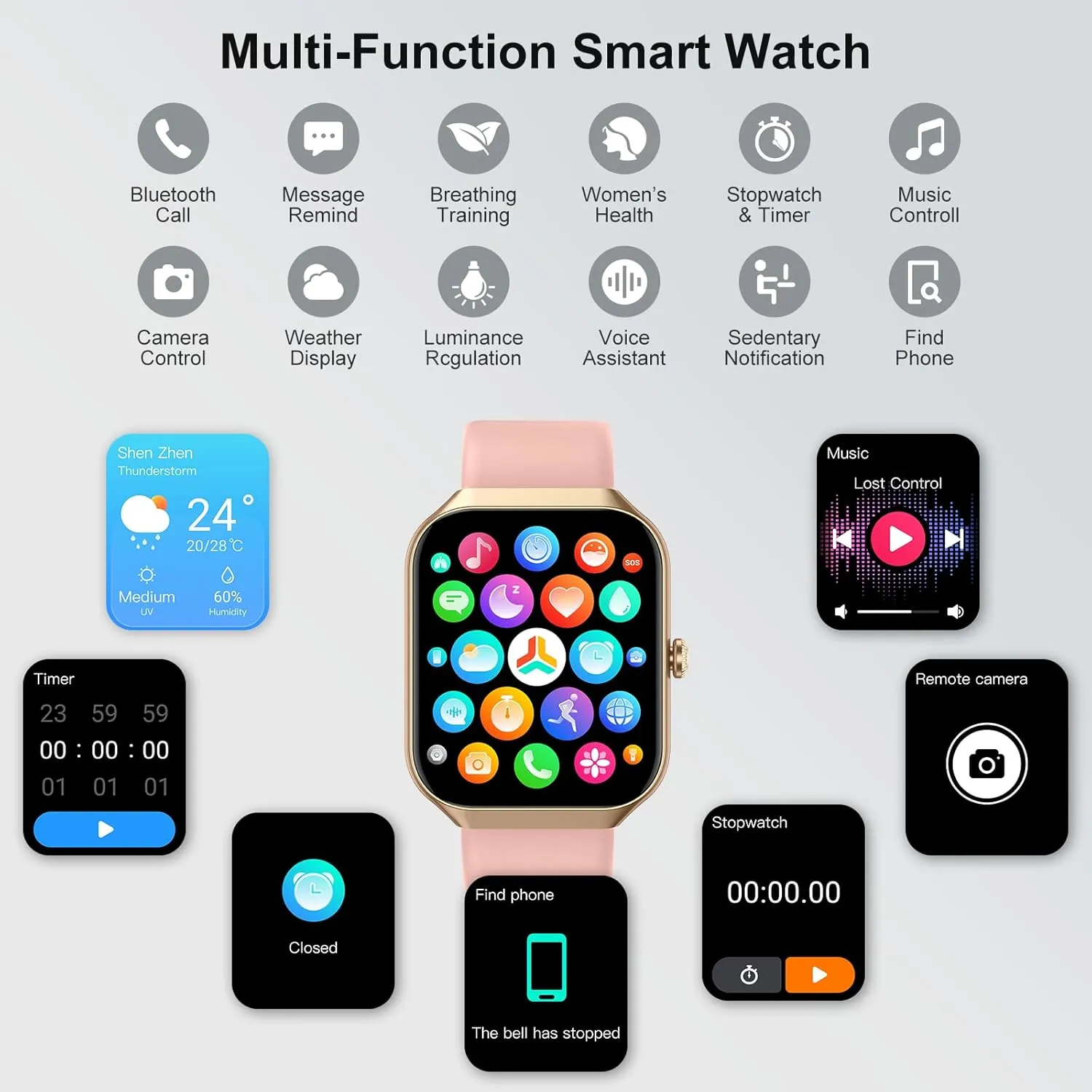 Montre Intelligente Femme Course – Image 8