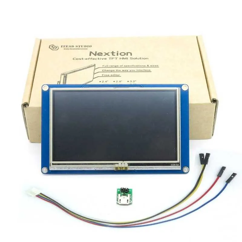 Écran Tactile Nextion de 4.3 pouces avec Interface UART – NX4827T043