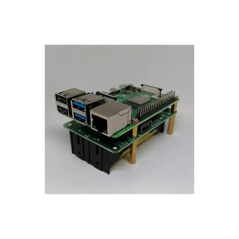 Powerbank pour Raspberry Pi 3B et 4B – 2 Piles 18650 – Image 3
