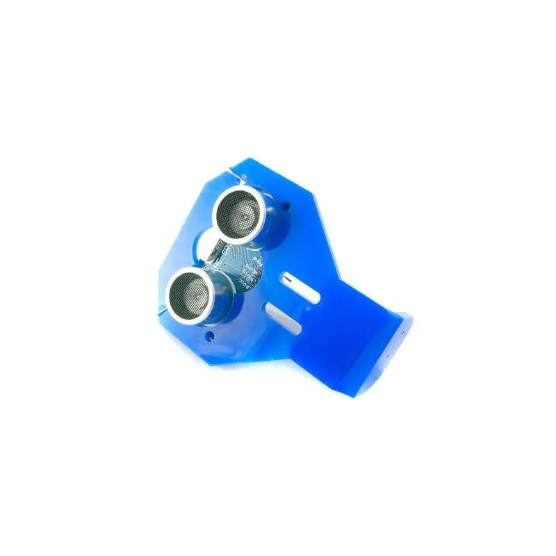 Support pour Capteur Ultrasonique HC-SR04 (Rouge/Bleu) – Image 3